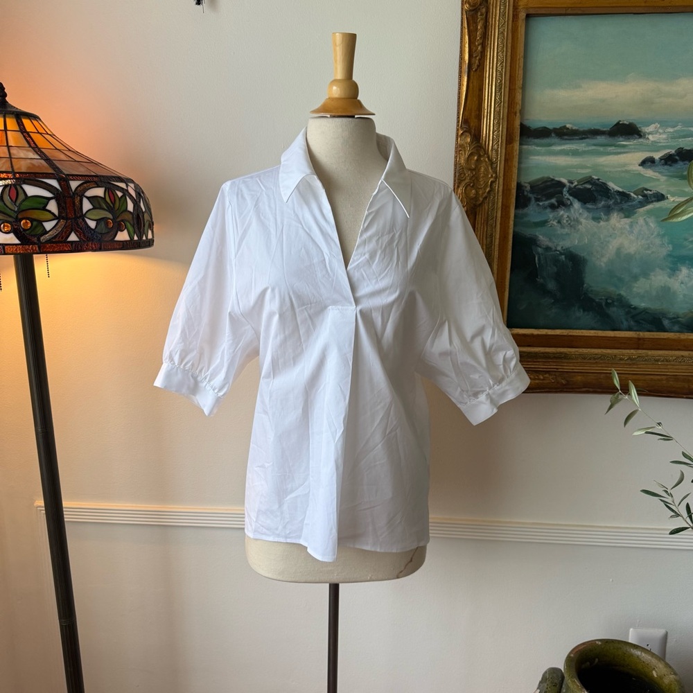 Goelia white blouse